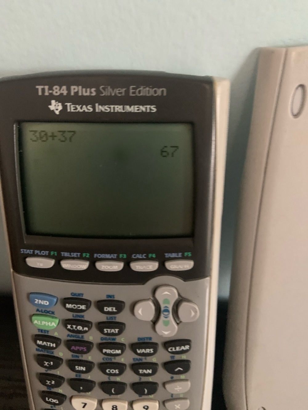 Working TI-84 Plus Silver Edition Calculator by Texas Instruments - Picture 2 of 8